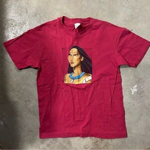 Disney Store Deadstock Pocahontas Graphic Tee 90s